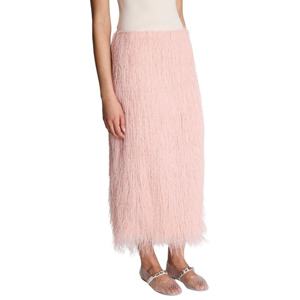 Kenneth Cole Womens  Pull-On Midi Skirt